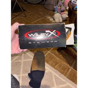 Wiley X Eyewear Multi Lens Sunglasses Set Black Frame Smoke Yellow Orange OMM69